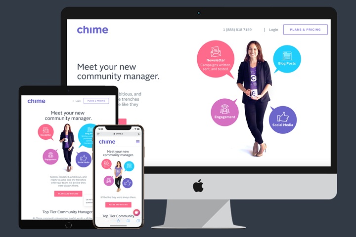 Chime Development Screenshot